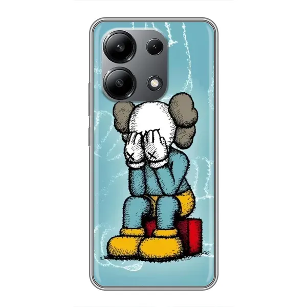 Чохол з принтом «Плач Bearbrick» для Xiaomi Redmi Note 13 (4G)