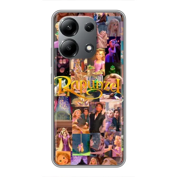 Чохол з принтом «Колаж Рапунцель» для Xiaomi Redmi Note 13 (4G)