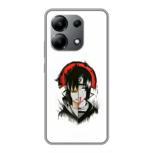Чехлы на тему: Итачи Учиха для Xiaomi Redmi Note 13 (4G) (AlphaPrint) (разный Итачи)