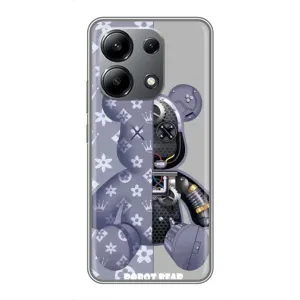 Круті Чохли Луі Віттон для Xiaomi Redmi Note 13 (4G) (AlphaPrint) (Робот Медведик)