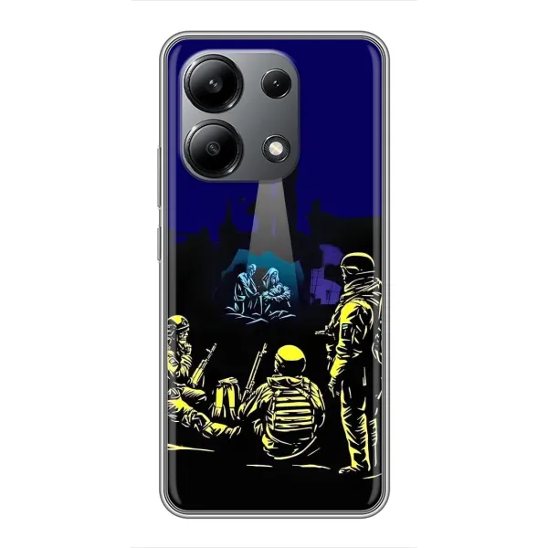 Чохол з принтом «Різдво в Україні» для Xiaomi Redmi Note 13 (4G)