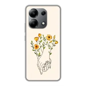 Чехлы для любимой на Ксяомі Рэдмі Нот 13 (4G) (VPrint) (Руки любві)