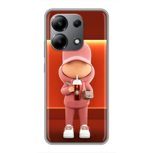 Чохол з принтом «З Кавою» для Xiaomi Redmi Note 13 (4G)