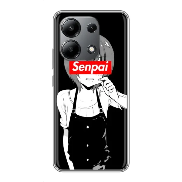 Чохол з принтом «Senpai» для Xiaomi Redmi Note 13 (4G)