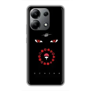 Чехлы на тему: Итачи Учиха для Xiaomi Redmi Note 13 (4G) (AlphaPrint) (глаза Итачи)