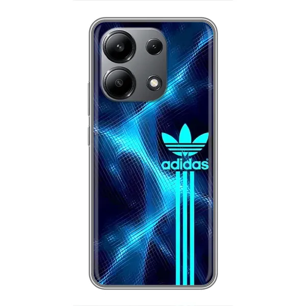 Чохол з принтом «Синій Адідас» для Xiaomi Redmi Note 13 (4G)