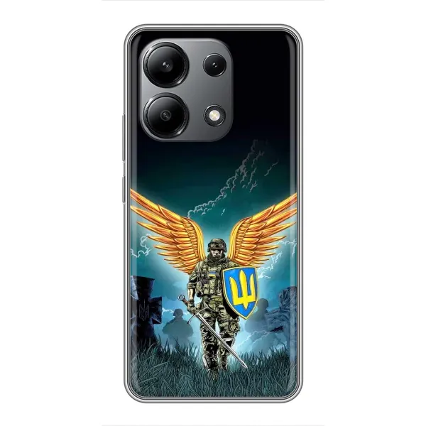Чехол с принтом «Солдат ЗСУ» для Xiaomi Redmi Note 13 (4G)