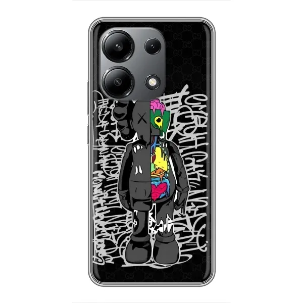 Чохол з принтом «Стиль Bearbrick» для Xiaomi Redmi Note 13 (4G)