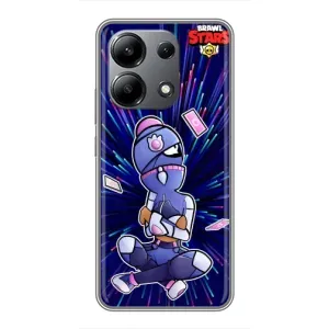 Чехлы Brawl Stars для Xiaomi Redmi Note 13 (4G) (AlphaPrint) (Тара)