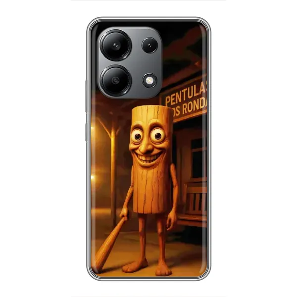 Чохол з принтом «Тунг тунг сахур» для Xiaomi Redmi Note 13 (4G) Чохол з принтом «Тунг тунг сахур» для Xiaomi Redmi Note 13 (4G)