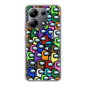 Чехол Амонг Ас для Xiaomi Redmi Note 13 (4G) (AlphaPrint) (Убит)