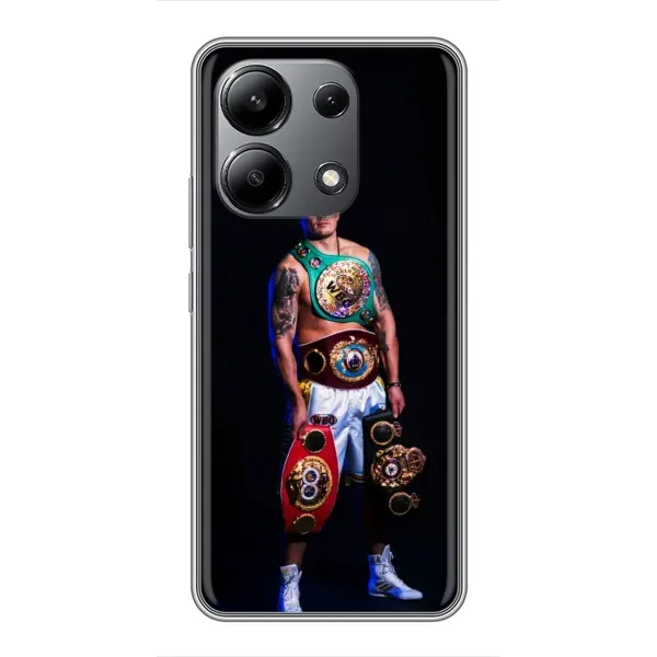 Чехол с принтом «Усик с поясами» для Xiaomi Redmi Note 13 (4G)