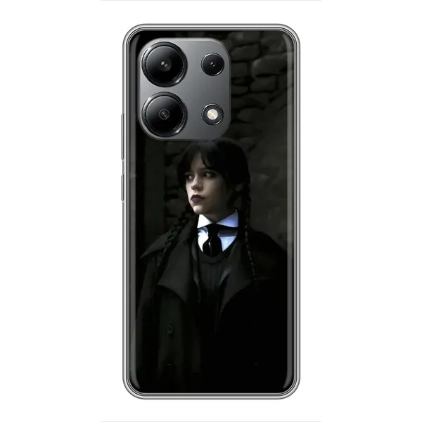 Чехол с принтом «Темный стиль Уэнздей» для Xiaomi Redmi Note 13 (4G)