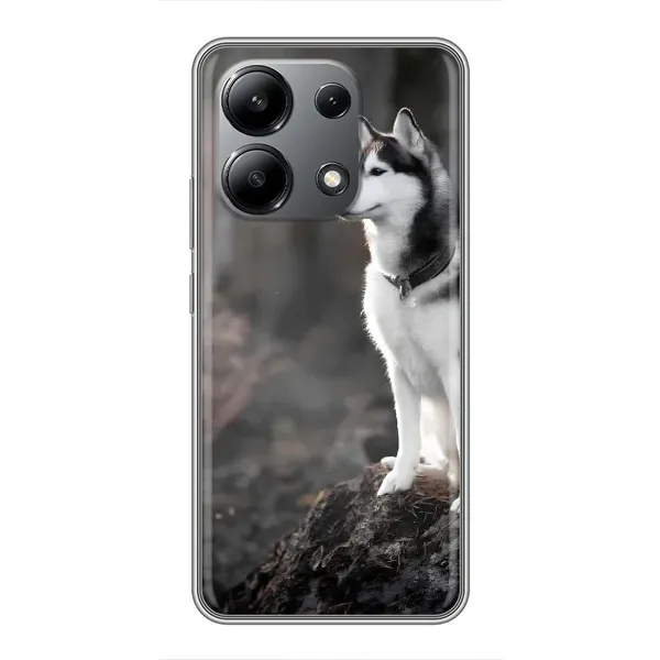 Чохол з принтом «Вірний собака» для Xiaomi Redmi Note 13 (4G)