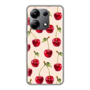 Чехлы с Фруктами для Xiaomi Redmi Note 13 (4G) (VPrint) (Вишня)