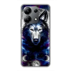 Защитные чехлы для Редми Нот 13 (4G) (AlphaPrint) (ХИТ продаж) ВОЛК (Волк)