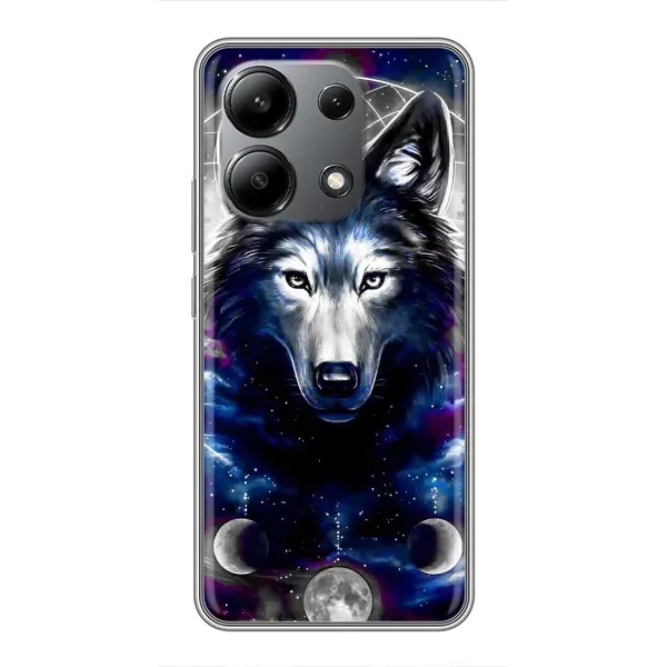 Чехол с принтом «Волк» для Xiaomi Redmi Note 13 (4G) Чехол с принтом «Волк» для Xiaomi Redmi Note 13 (4G)