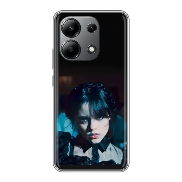 Чохол з принтом «погляд Венздей» для Xiaomi Redmi Note 13 (4G)