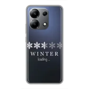 Зимні Чохли для Ксяомі Рэдмі Нот 13 (4G) - прозорий фон (Winter loading)