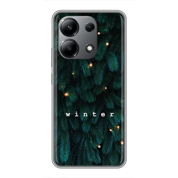 Чехол с принтом «Winter» для Xiaomi Redmi Note 13 (4G)