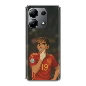 Чохол з футболістом Ламін Ямаль Xiaomi Redmi Note 13 (4G) (Ямаль аніме)