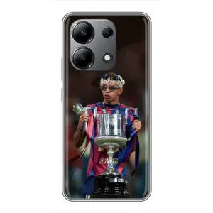 Чохол з футболістом Ламін Ямаль Xiaomi Redmi Note 13 (4G) (Ямаль з кубком)