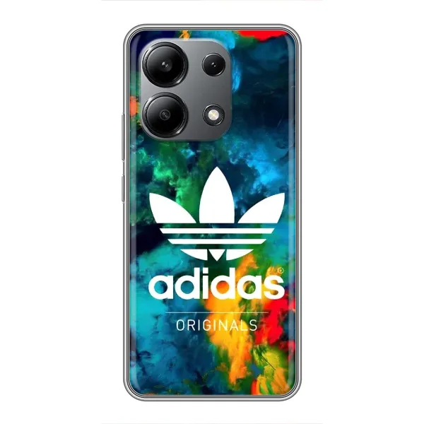 Чохол з принтом «Яскравий Адідас» для Xiaomi Redmi Note 13 (4G)