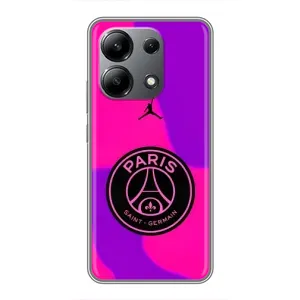 Чехлы PSG для Xiaomi Redmi Note 13 (4G) (AlphaPrint) (яркий ПСЖ)
