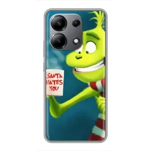 Різдвяні Чохли для Xiaomi Redmi Note 13 (4G) (VPrint) (Зелений Грінч)