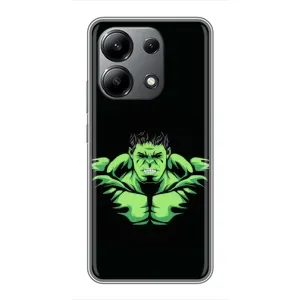 Чехлы с героями Марвел Xiaomi Redmi Note 13 (4G) (VPrint) (Зелёный Халк)