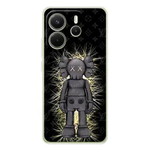 Чохли для Xiaomi Redmi Note 14 4G (Global version) - Bearbrick Louis Vuitton (PREMIUMPrint)