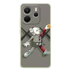 Чехол с принтом «Беарбрик Джордан» для Xiaomi Redmi Note 14 4G (Global)