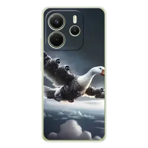 Чехол с принтом «Бомбардини гусини» для Xiaomi Redmi Note 14 4G (Global)