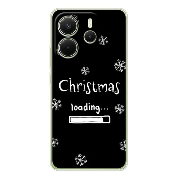 Чехол с принтом «Christmas loading» для Xiaomi Redmi Note 14 4G (Global)