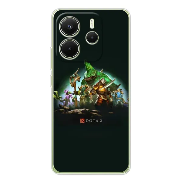 Чехол с принтом «DOTA 2» для Xiaomi Redmi Note 14 4G (Global)