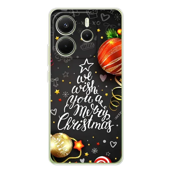 Чехол с принтом «Елочка» для Xiaomi Redmi Note 14 4G (Global) Чехол с принтом «Елочка» для Xiaomi Redmi Note 14 4G (Global)