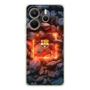 Чехол с принтом «ФК Барселона» для Xiaomi Redmi Note 14 4G (Global)