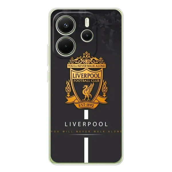 Чехол с принтом «FC Liverpool» для Xiaomi Redmi Note 14 4G (Global)