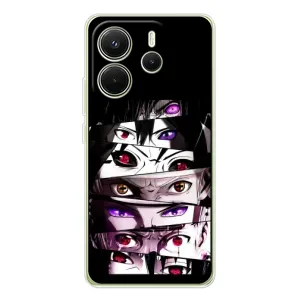 Чохол з принтом «Очі Аніме» для Xiaomi Redmi Note 14 4G (Global)