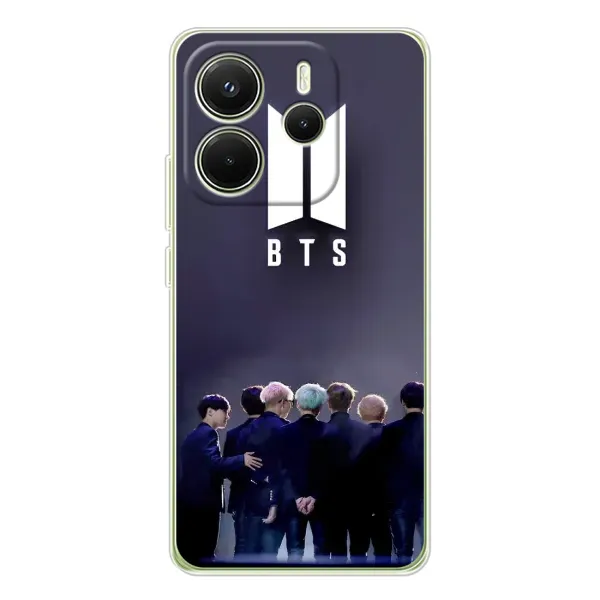 Чехол с принтом «Группа BTS» для Xiaomi Redmi Note 14 4G (Global)