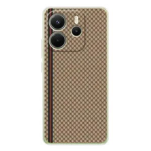 Чохли  GUCCI для Шіаомі Редмі Ноут 14 4G (Глобальна версія) (AlphaPrint) (Гуччі полоса)