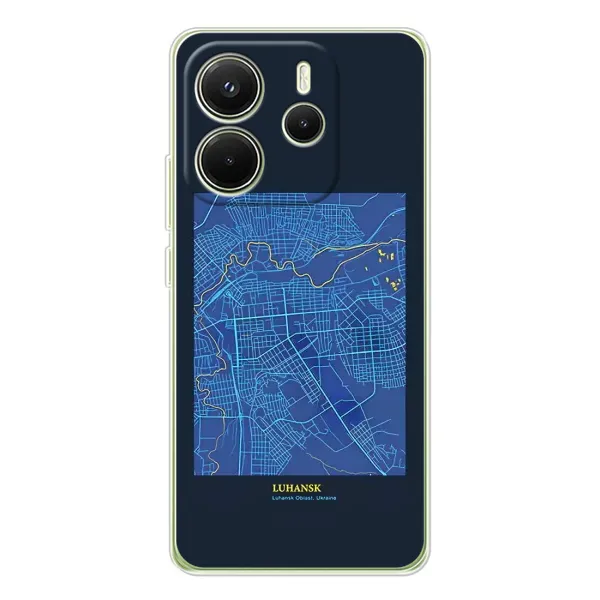 Чехол с принтом «Гуганск» для Xiaomi Redmi Note 14 4G (Global)