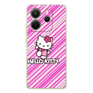 Чохол з принтом «Hello Kytty» для Xiaomi Redmi Note 14 4G (Global)