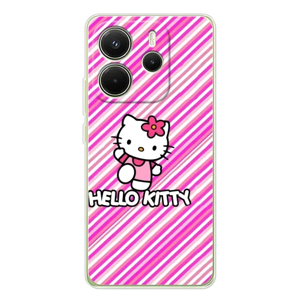 Чохол з принтом «Hello Kytty» для Xiaomi Redmi Note 14 4G (Global)