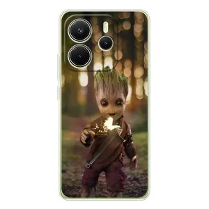 Чехол с принтом «I am Groot» для Xiaomi Redmi Note 14 4G (Global)