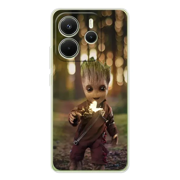 Чехол с принтом «I am Groot» для Xiaomi Redmi Note 14 4G (Global)