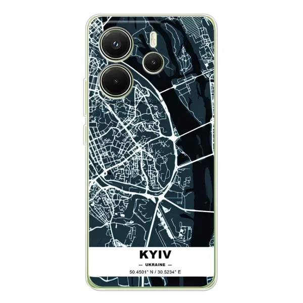 Чехол с принтом «Киев» для Xiaomi Redmi Note 14 4G (Global)