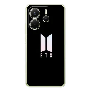 Чехол с принтом «Лого BTS» для Xiaomi Redmi Note 14 4G (Global)