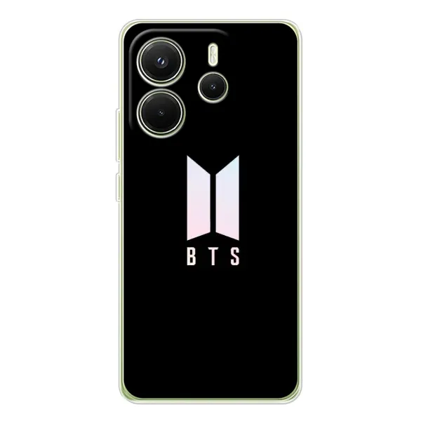 Чехол с принтом «Лого BTS» для Xiaomi Redmi Note 14 4G (Global)
