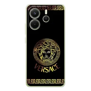 Чехол с принтом «Logo Versace» для Xiaomi Redmi Note 14 4G (Global)